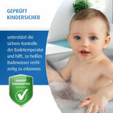 Bath thermometer oval - green