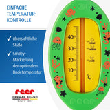 Bath thermometer oval - green