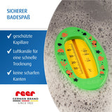 Bath thermometer oval - green