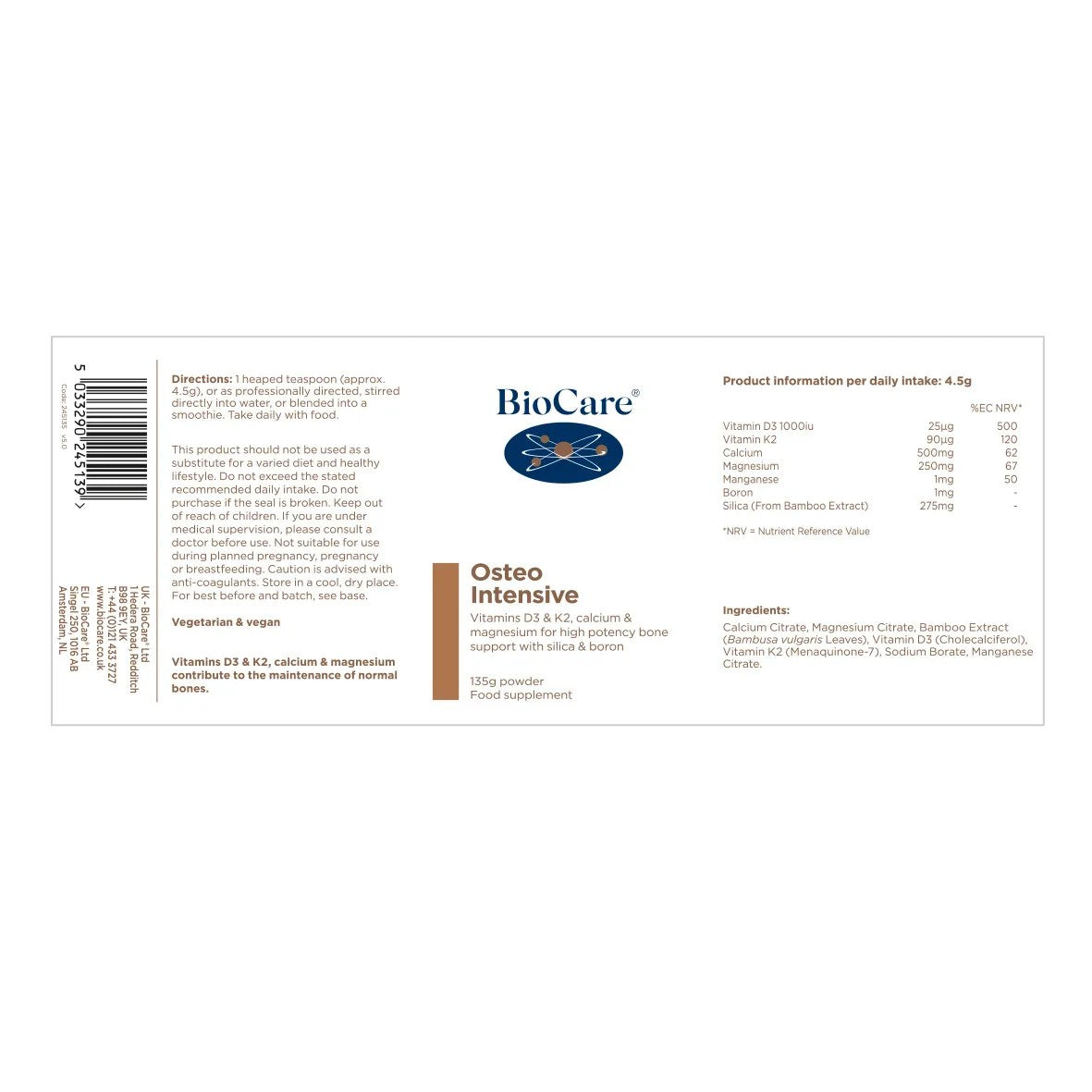 Osteo Intensive 135g