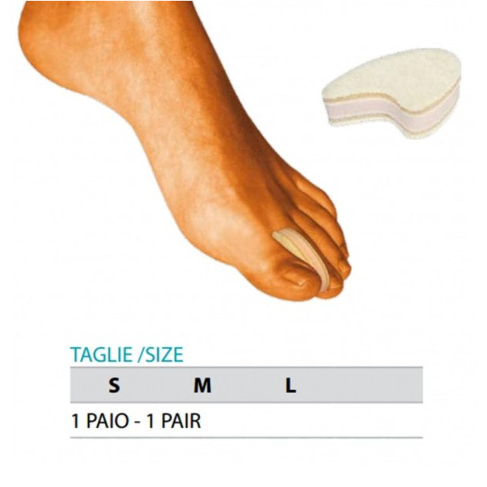 G251 Toe Separators In Latex Foam (Ndares gishterinjsh)