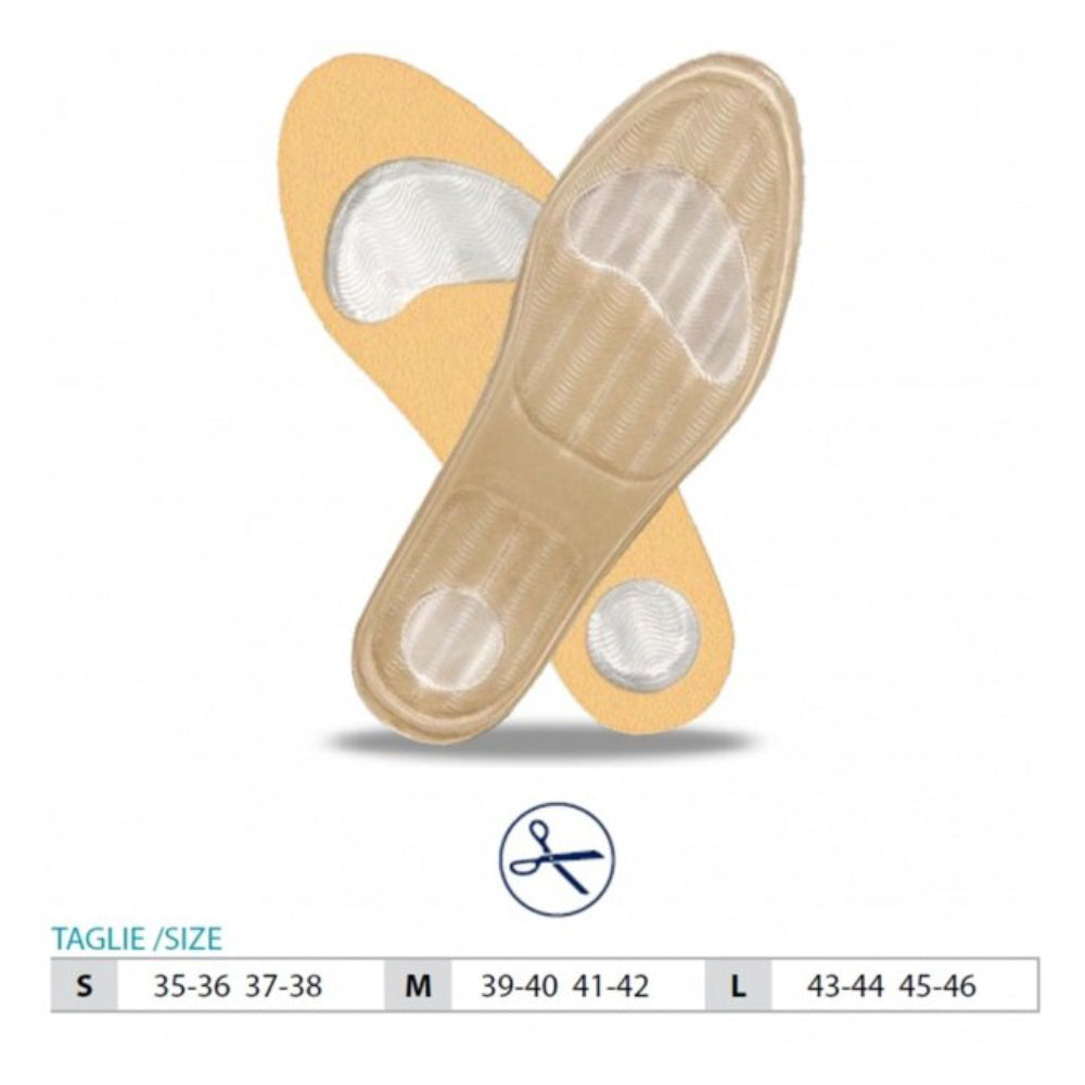 119 Shock Absorber Gel Insole (Shtroje kepucesh)