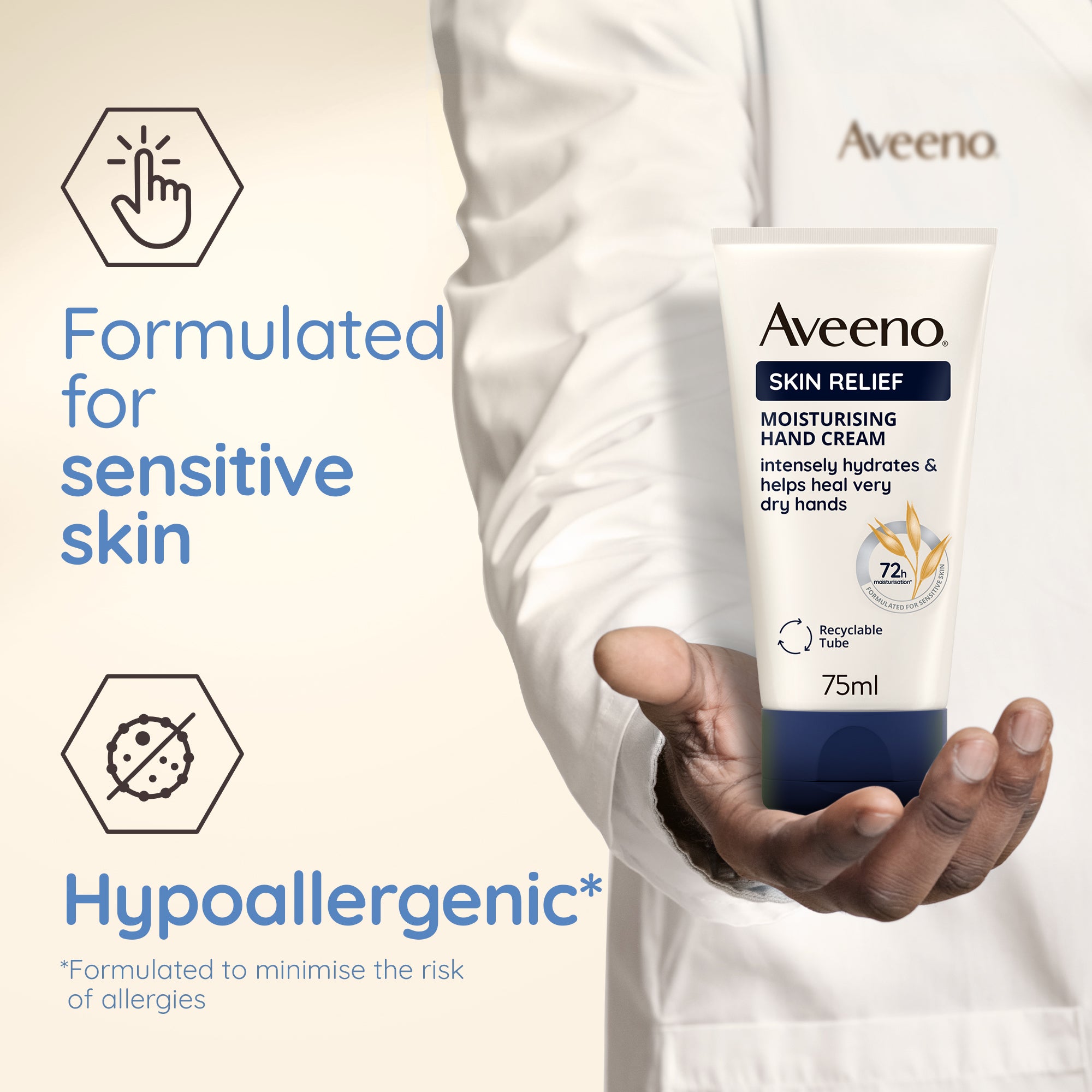 AVEENO® SKIN RELIEF MOISTURISING HAND CREAM