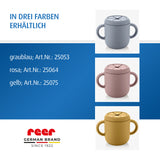 2in1 drinking and snack cup, pink