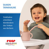 Silicone drinking straws