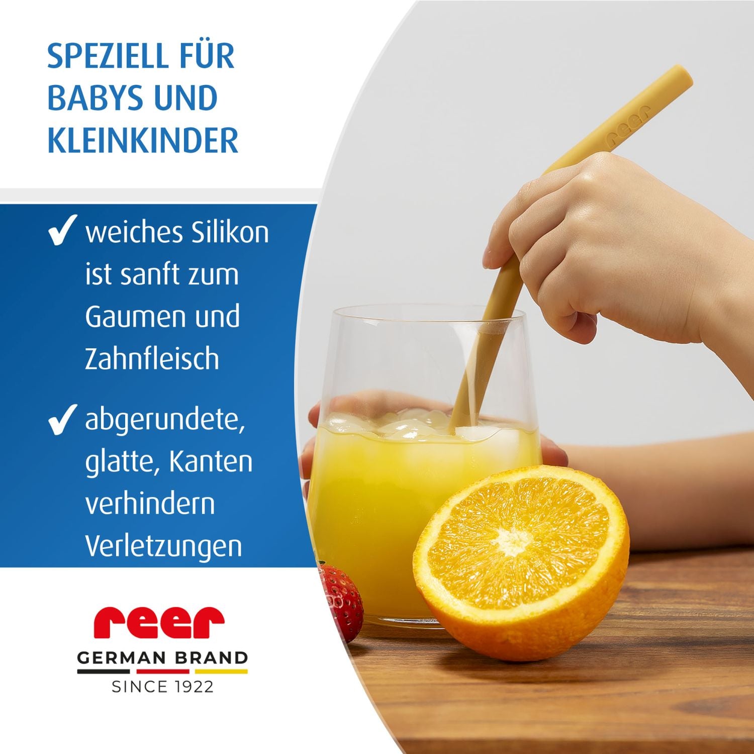 Silicone drinking straws