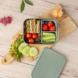 Silicone stainless steel lunch box