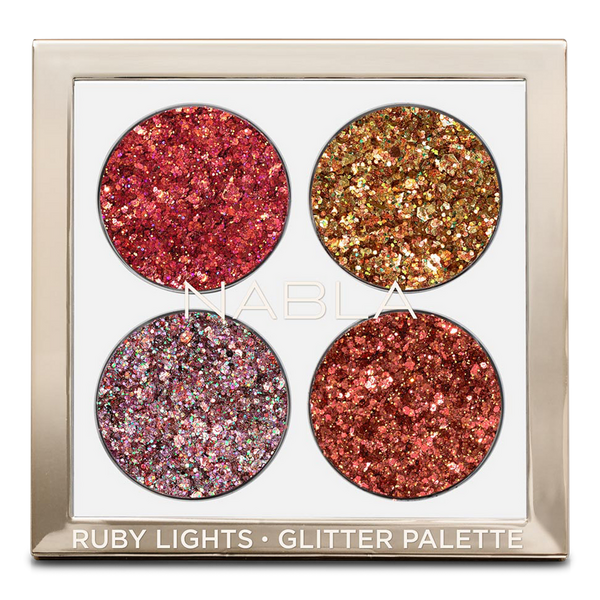 Ruby Lights Glitter Palette