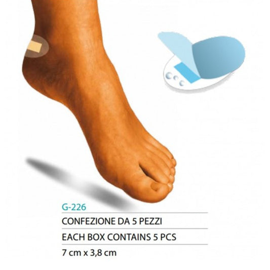 G226 Hydrocolloid Blister Plasters-Leukoplast per plage