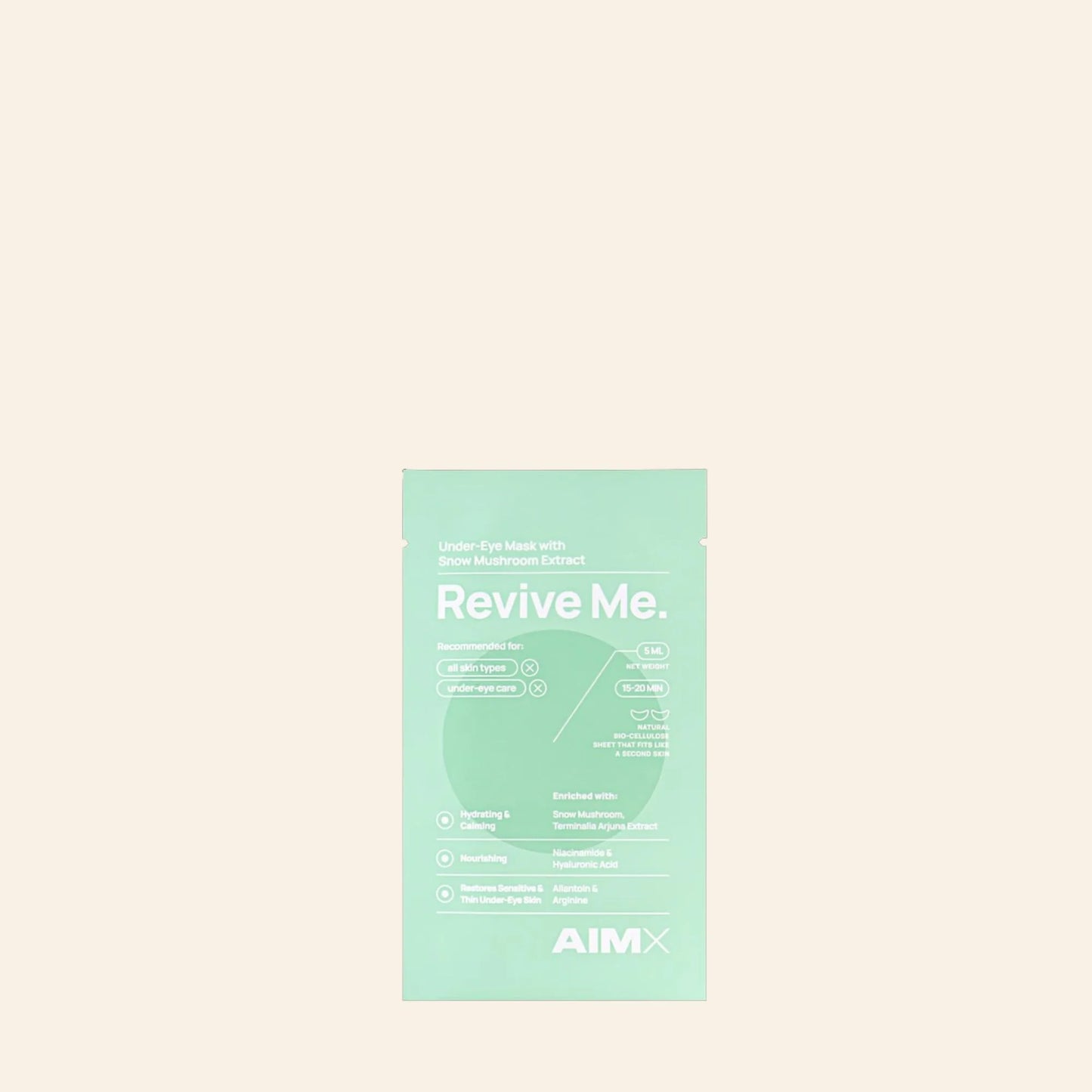 AIMX "Revive Me" Eye Mask With Hyaluron