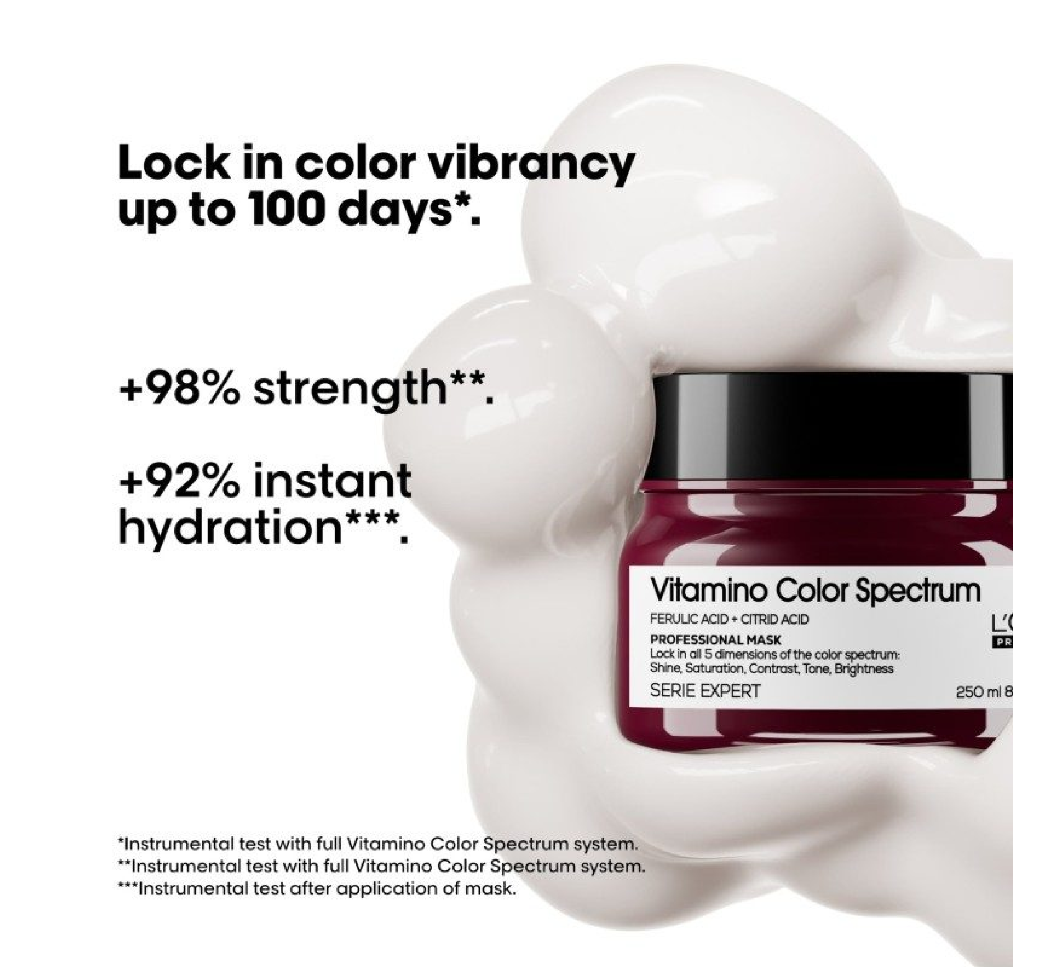 LOreal Professionnel Kit Vitamino Color Spectrum (SET - Shampoo, Mask, Shine Serum)