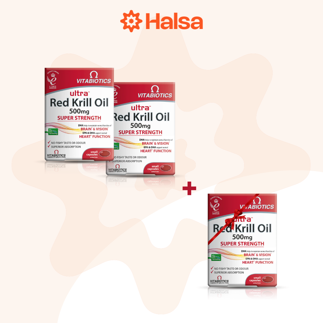 Vitabiotics - Vaj Ultra i Kuq Krill *30 kapsula