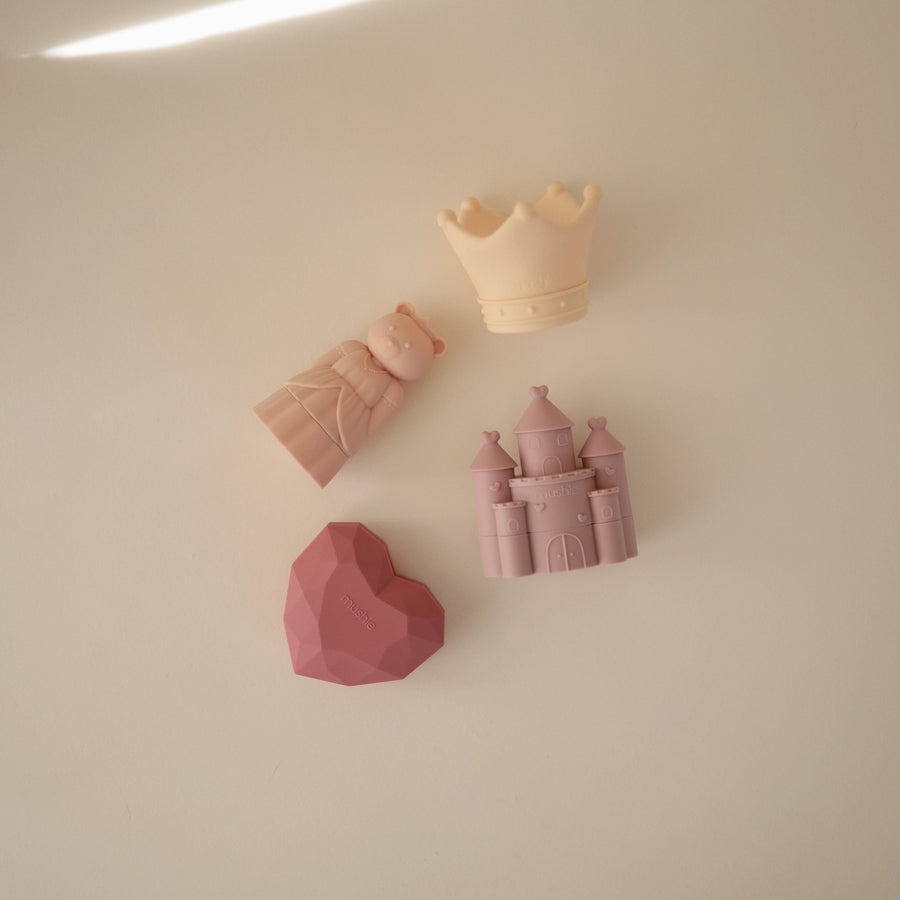 Mushie Princess Mold Free Bath Play Set 10 Months+