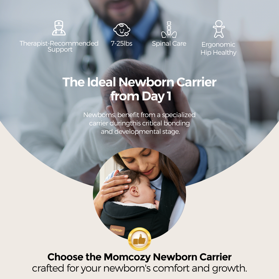 Momcozy WeeSnug Newborn Carrier (0-12M)