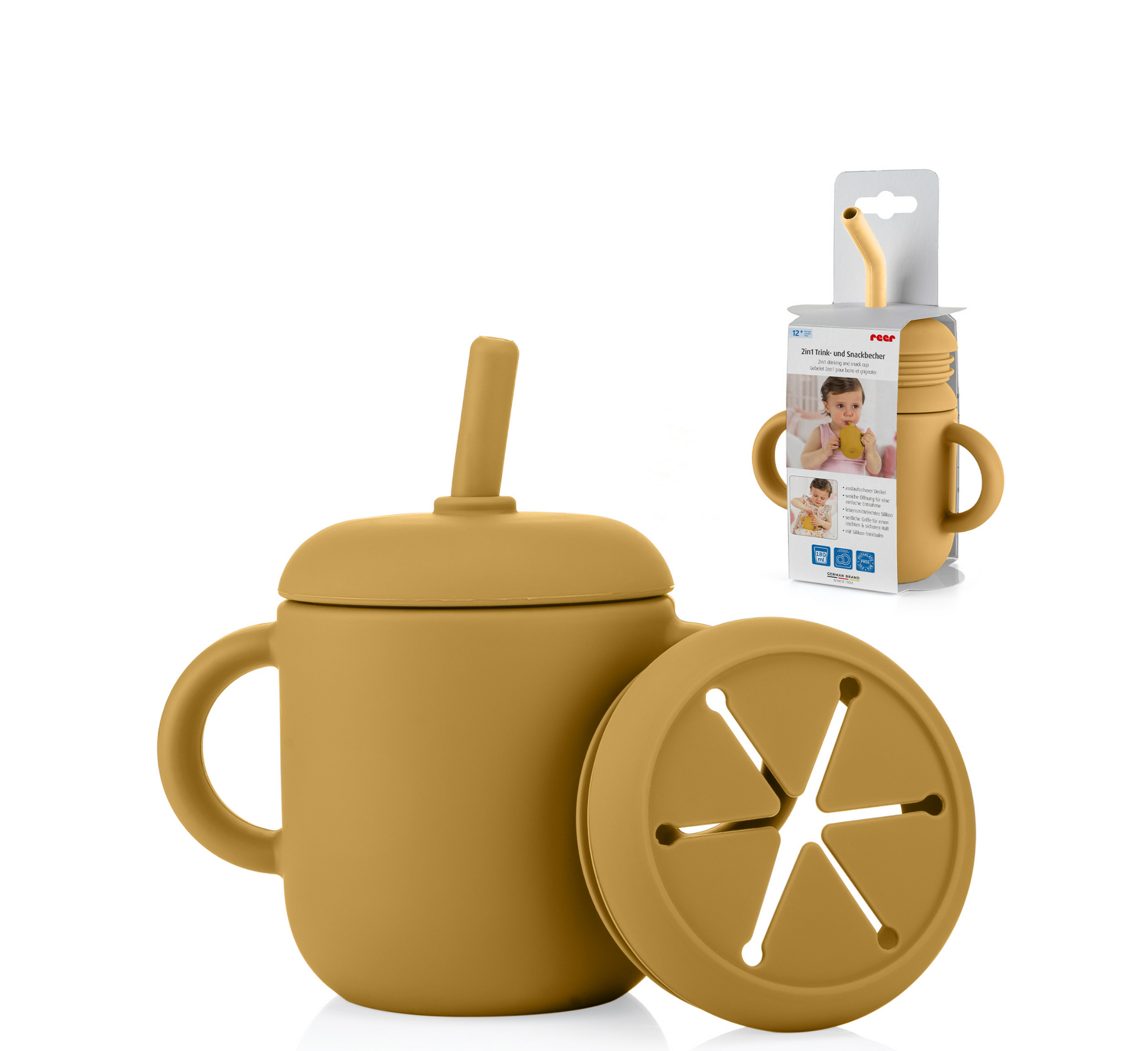 2in1 drinking and snack cup *180ml