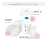 Nuvita 3-Stage Double Electric Breast Pump with Interchangeable Cups - Materno Smart 1288X