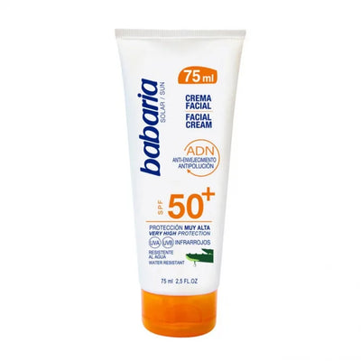 Babaria Sun Sloe Vera Facial Cream SPF50+ (*75ml)