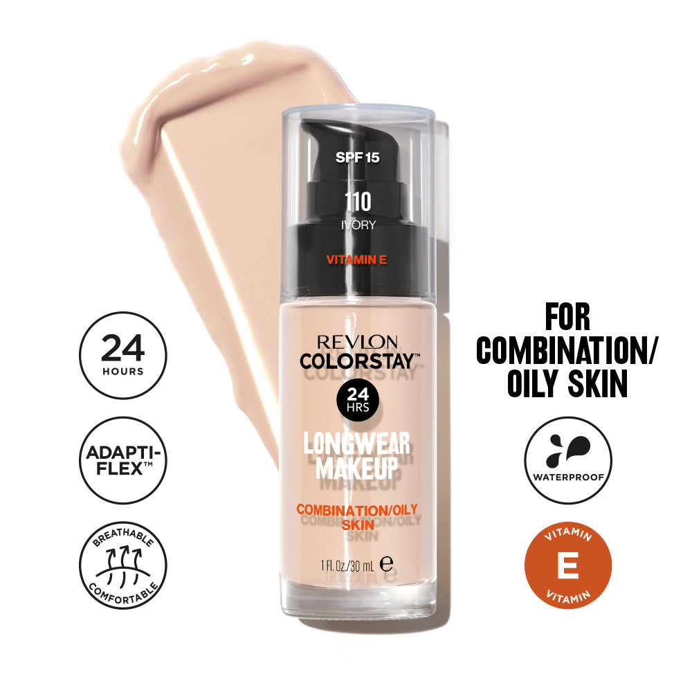 Revlon ColorStay™ Longwear Makeup for Combination/Oily Skin, SPF 15