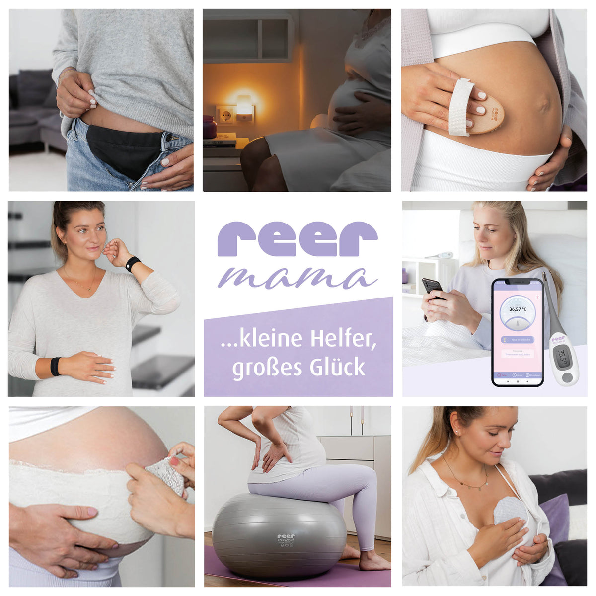 reer mama Baby bump plaster cast set