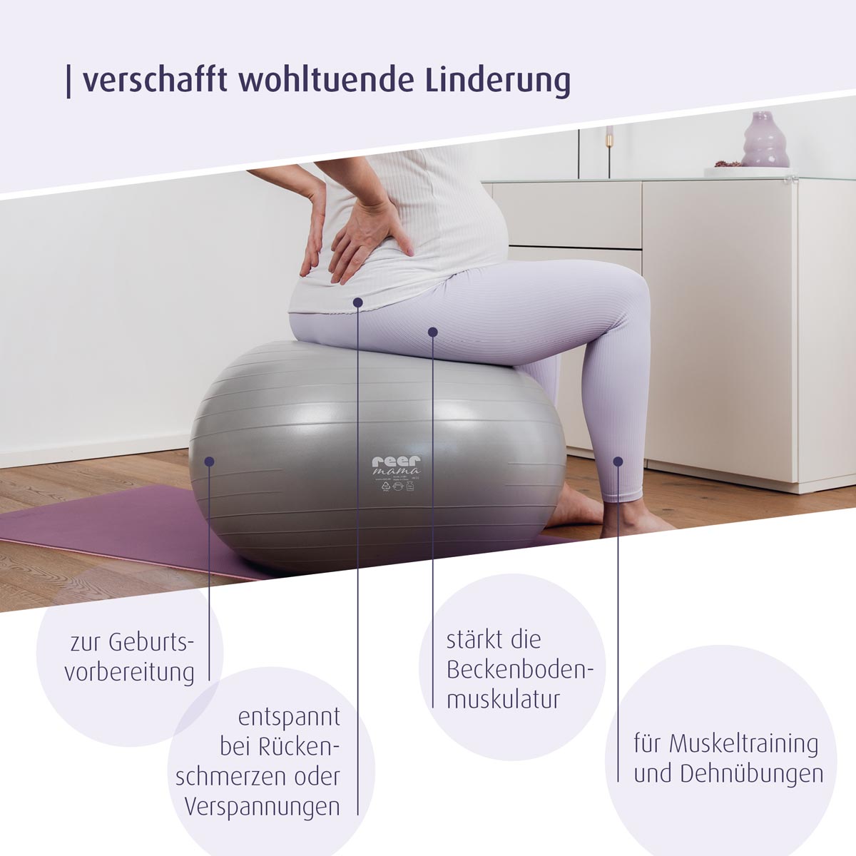 reer mama exercise ball