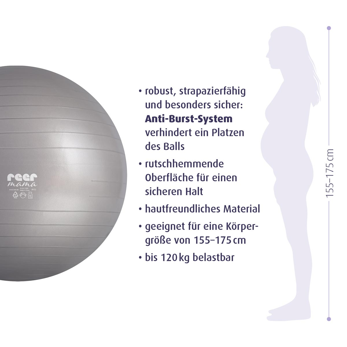reer mama exercise ball