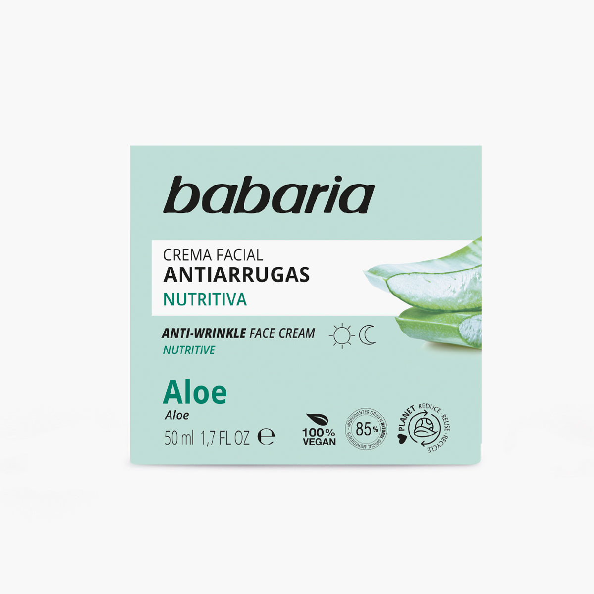 Crema Facial Antiarrugas Aloe