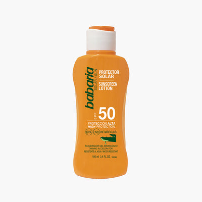 Babaria Sunscreen Lotion SPF50 (*100ml)