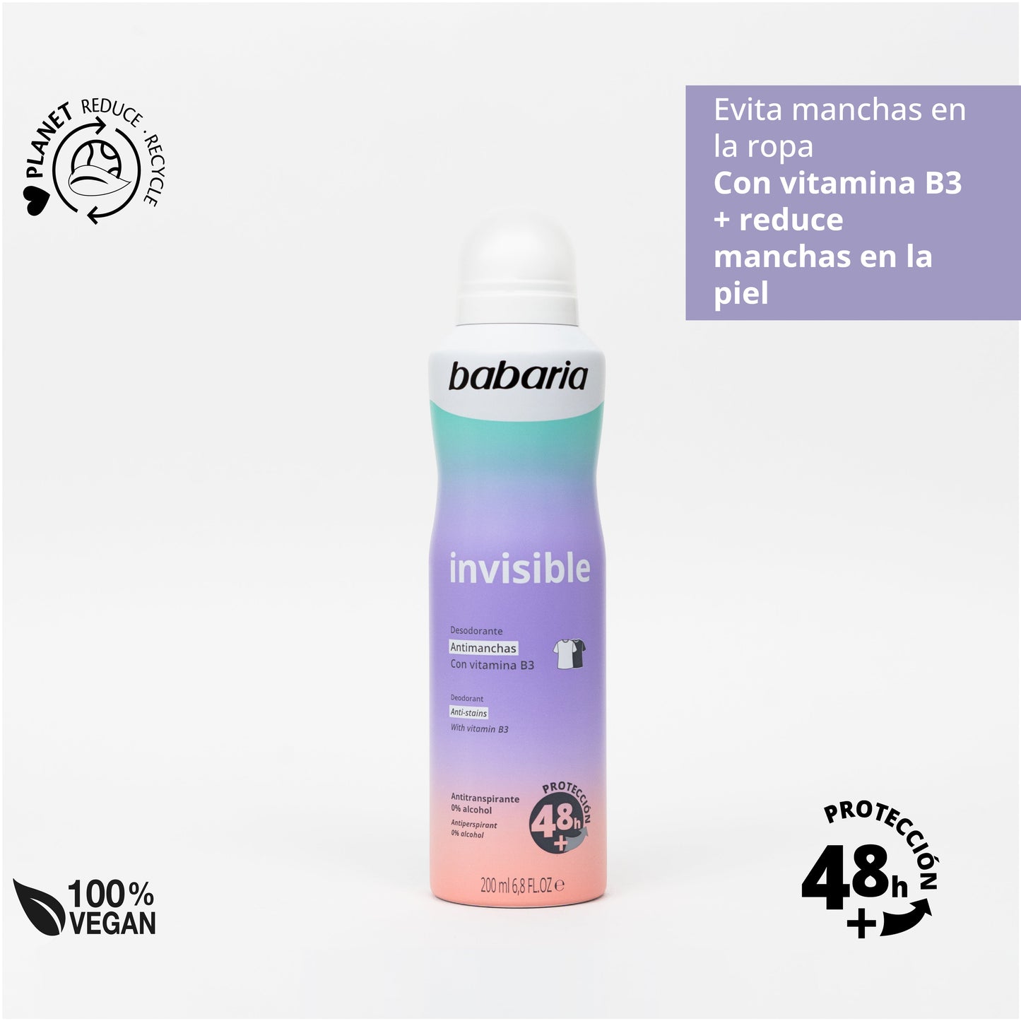 DEO SPRAY INVISIBLE