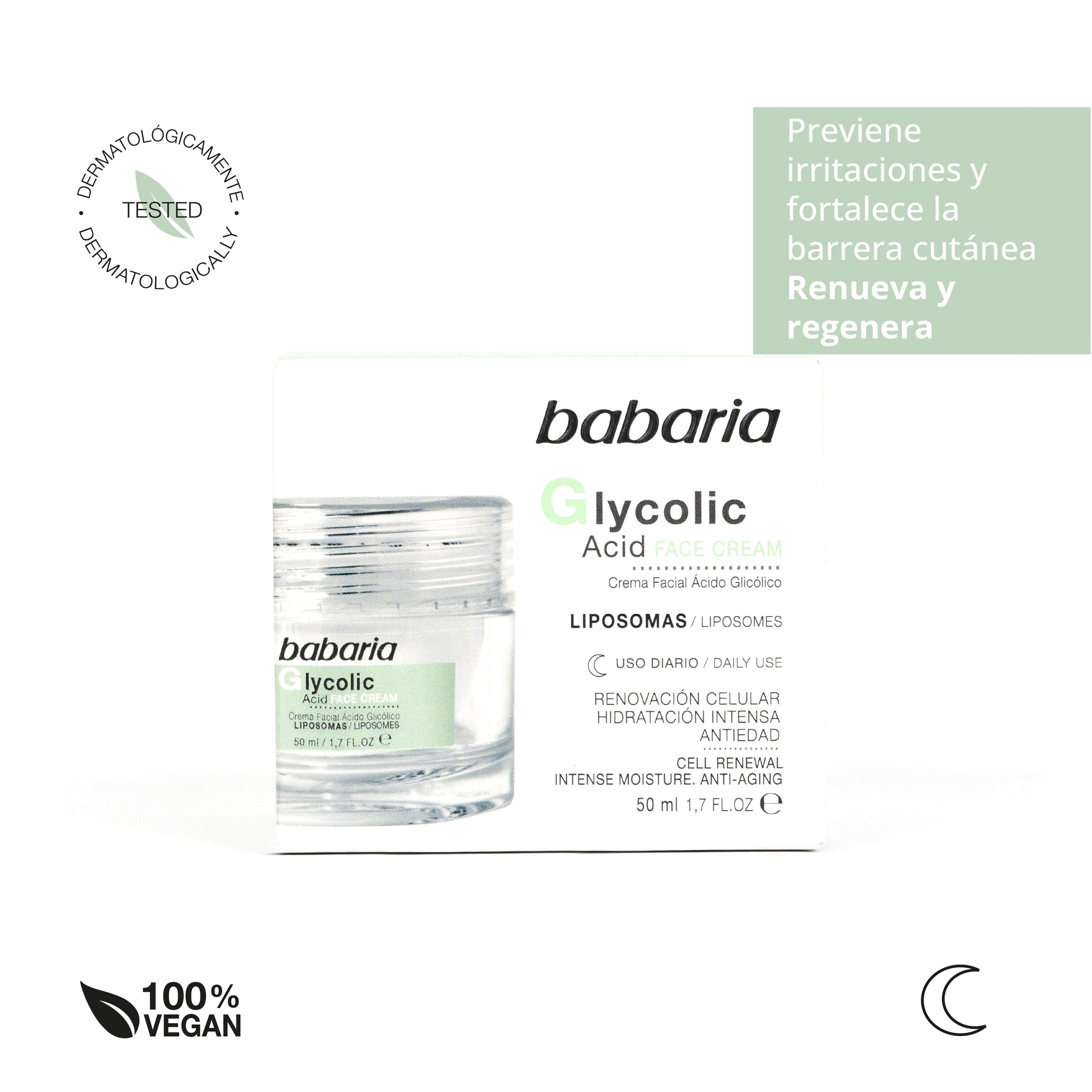 CREMA FACIAL DE ÁCIDO GLICOLICO