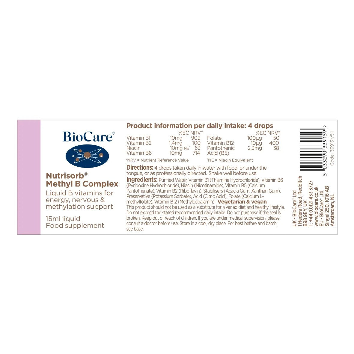 Nutrisorb® Methyl B Complex
