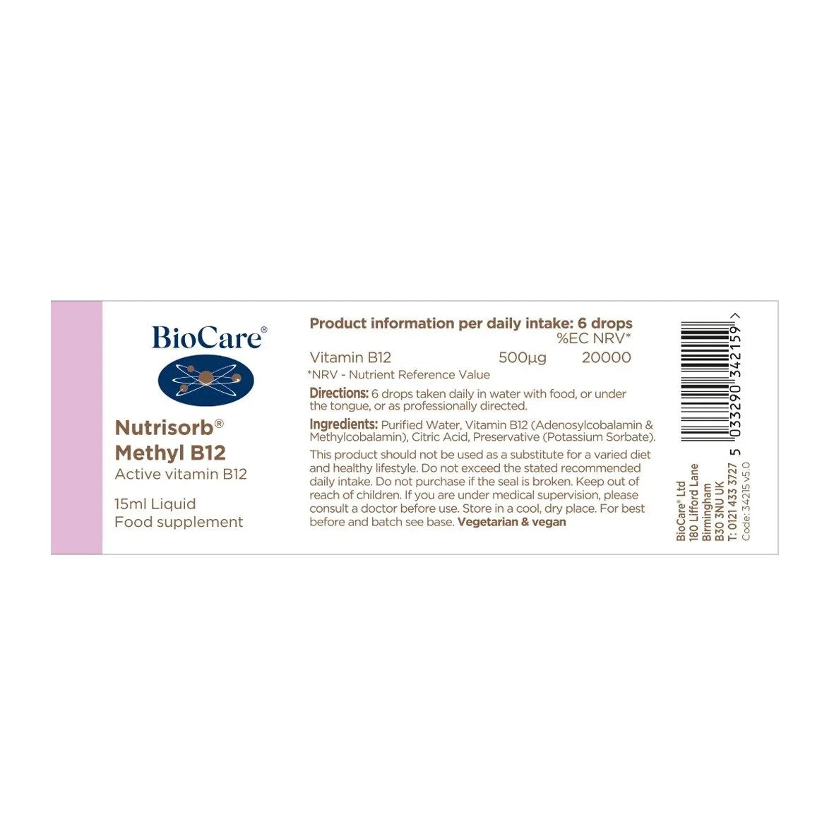 Nutrisorb® Methyl B12