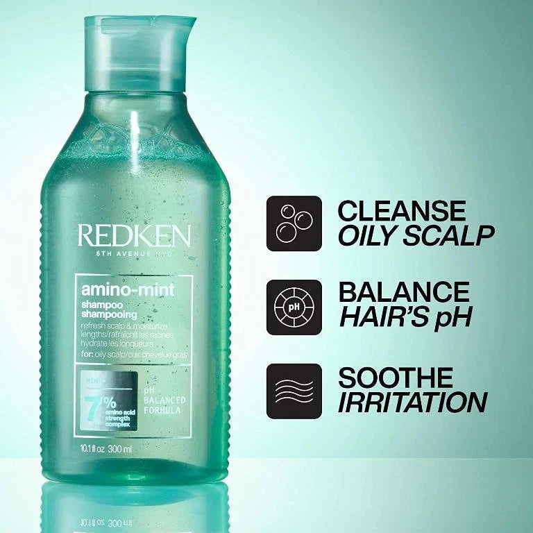 Redken Amino Mint Scalp Cooling Shampoo