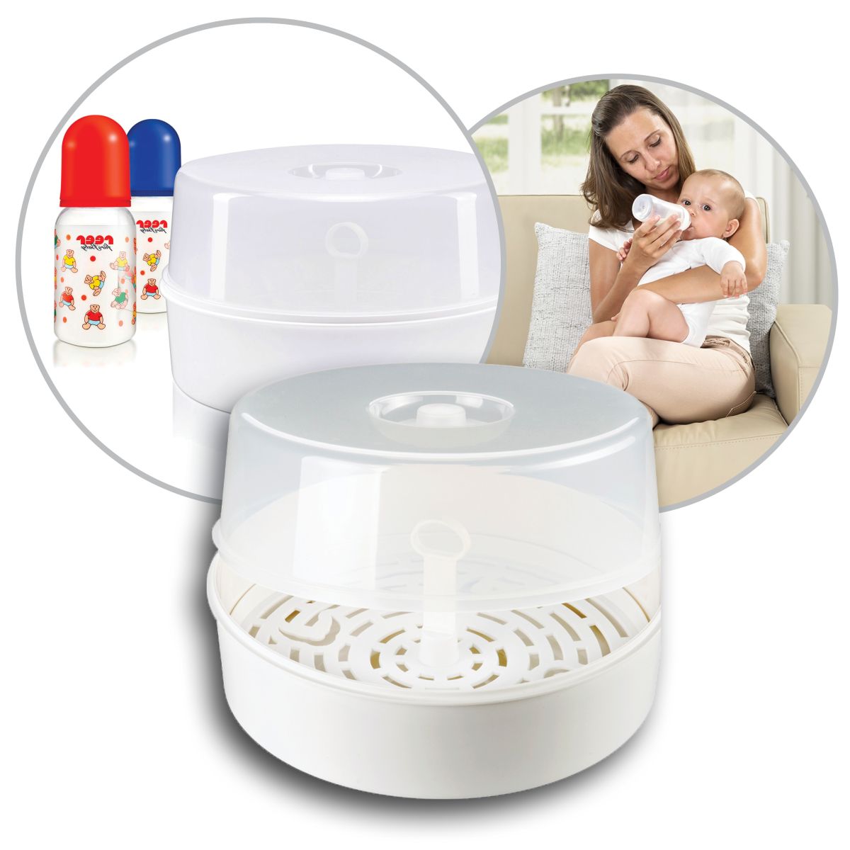 Vapostar microwave steriliser