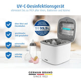 UVC disinfecting device with drying function