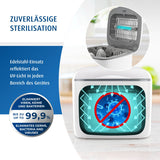 UVC disinfecting device with drying function