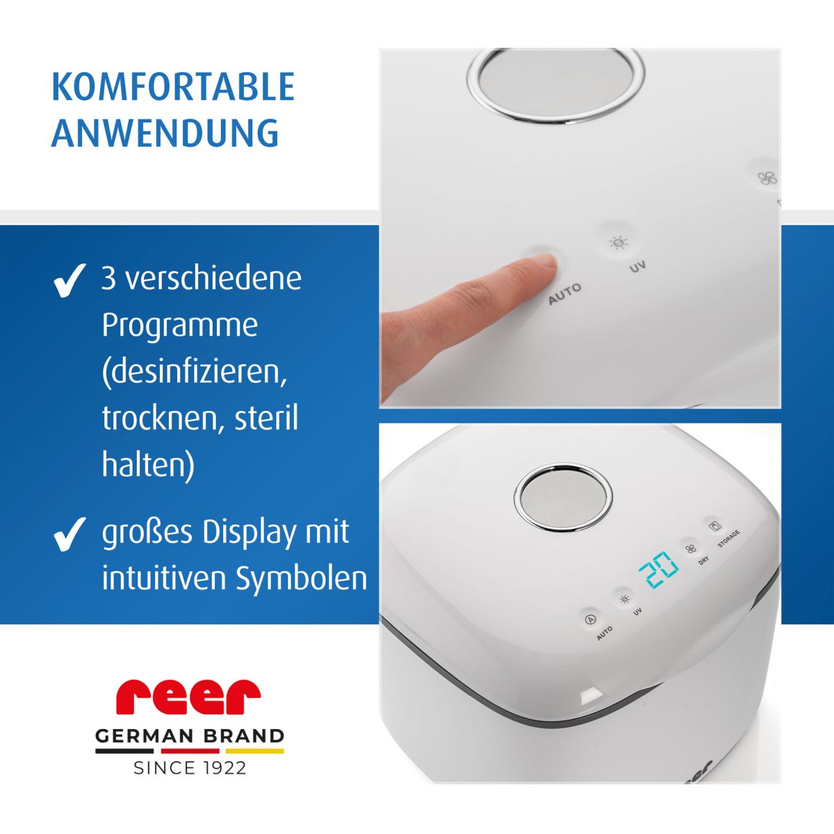 UVC disinfecting device with drying function