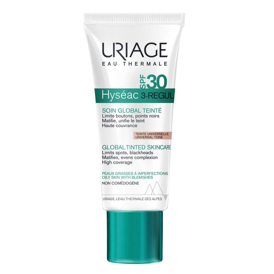 Uriage - Hyseac Global Tinted Skincare SPF 30 *40 ml - Halsa