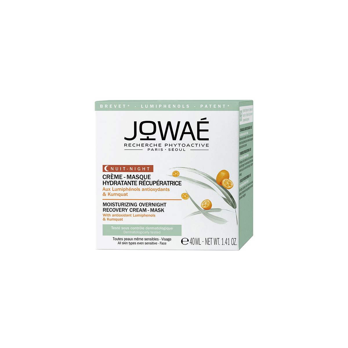 Moisturizing Overnight Recovery Cream - Mask