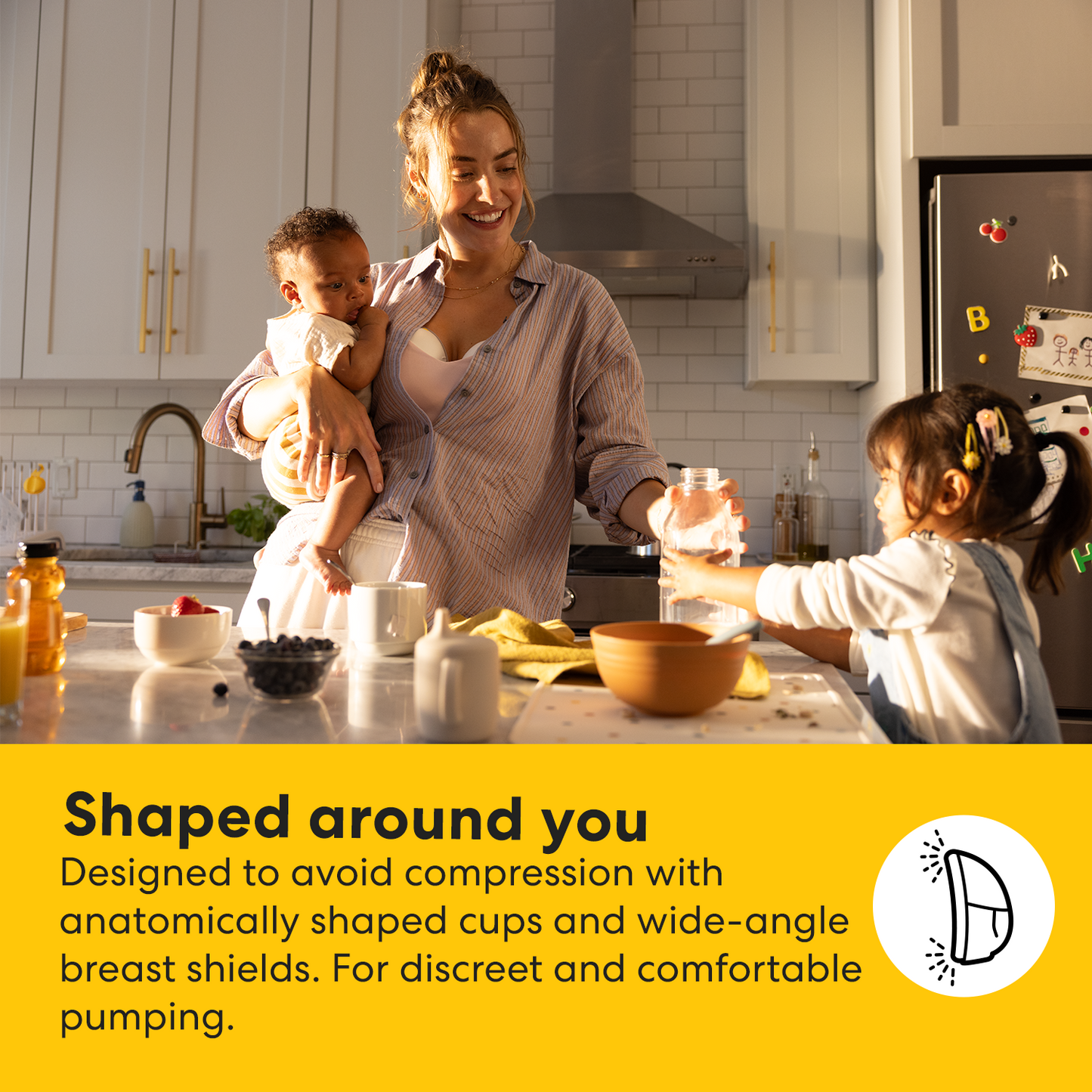 Medela Motion InBra™ Single Electric Wearable Breast Pump