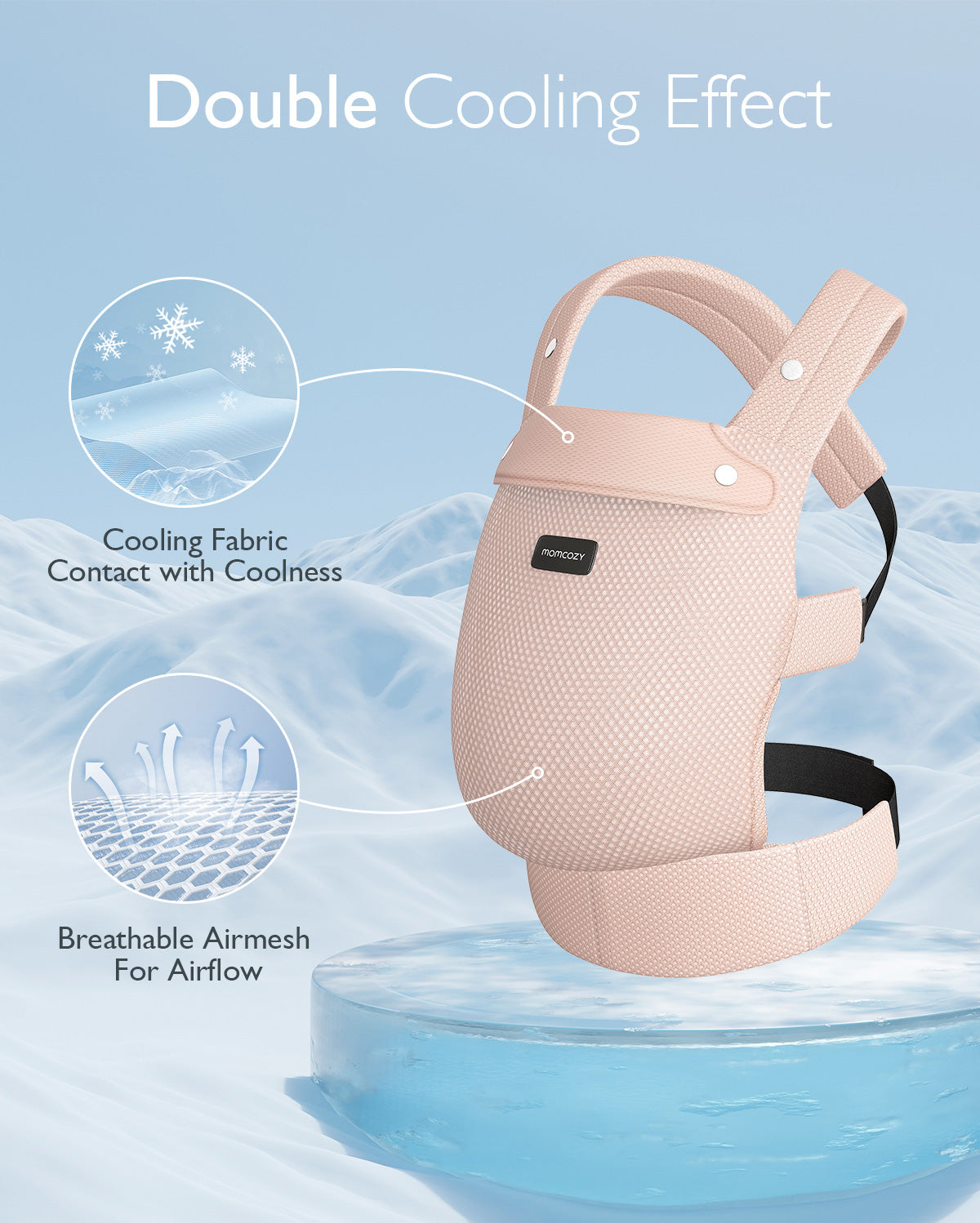 Momcozy PureHug Air Mesh Baby Carrier