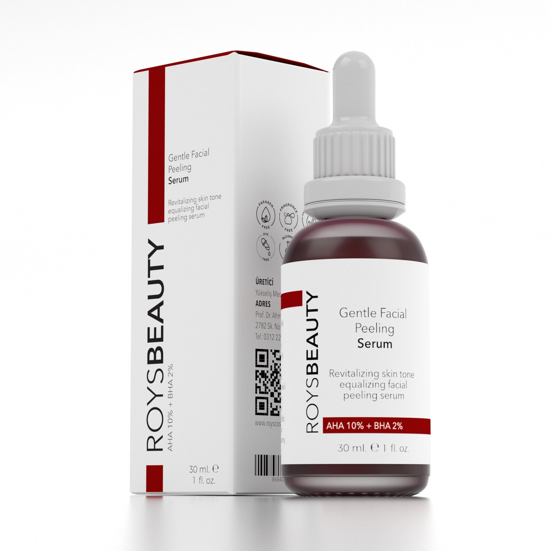 Ölü Deri Hücrelerini Arındırıcı Yüz Peeling Serum