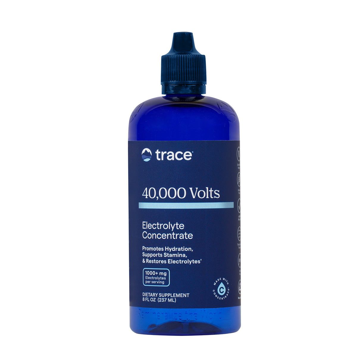 40,000 VOLTS ELECTOLYTE x 8 OZ (237ML) Trace Minerals