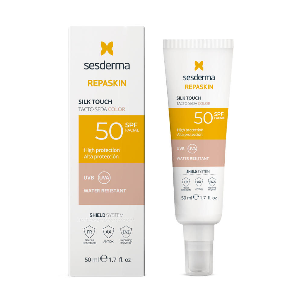 REPASKIN Silk Touch Tinted SPF50