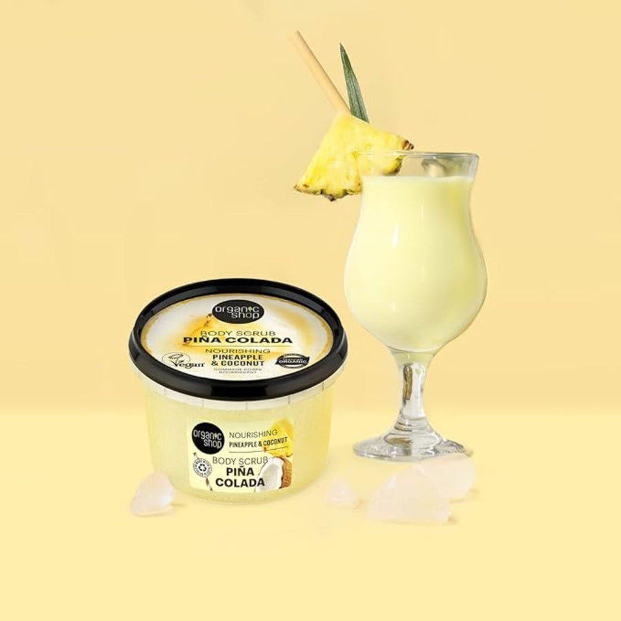 Nourishing Pina Colada Body Scrub Pineapple and Coconut (250ml)