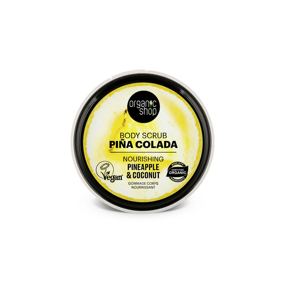 Nourishing Pina Colada Body Scrub Pineapple and Coconut (250ml)