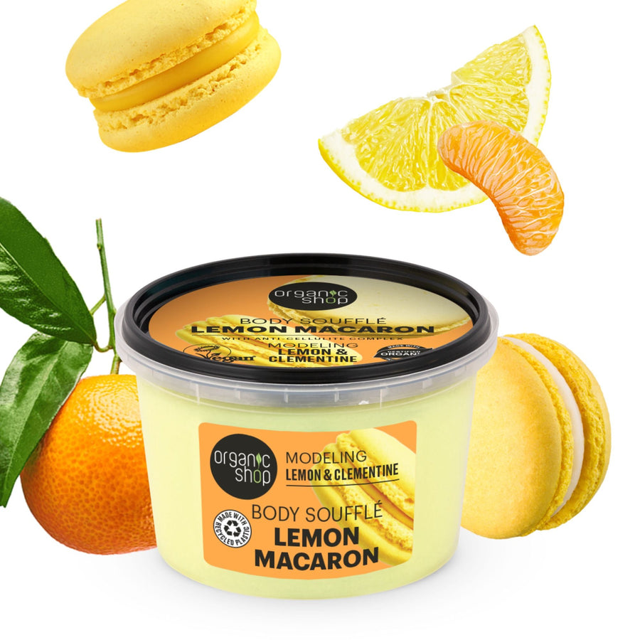 Modelling Lemon Macaron Body Souffle Lemon and Clementine (250ml)