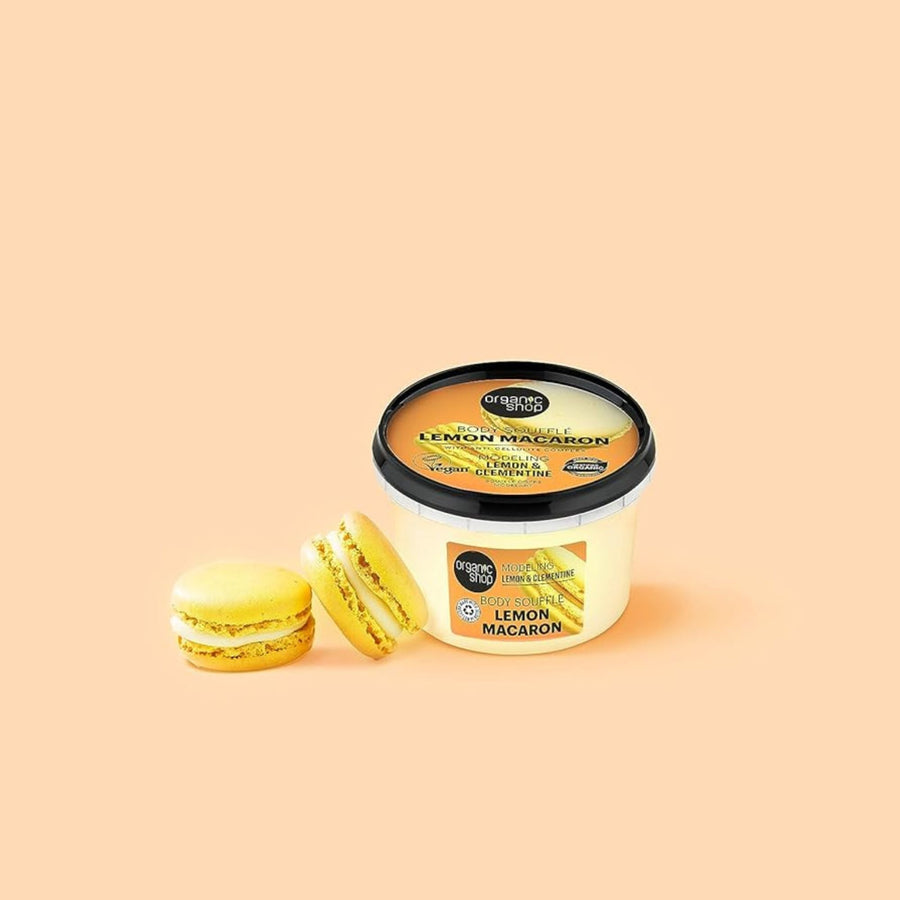 Modelling Lemon Macaron Body Souffle Lemon and Clementine (250ml)