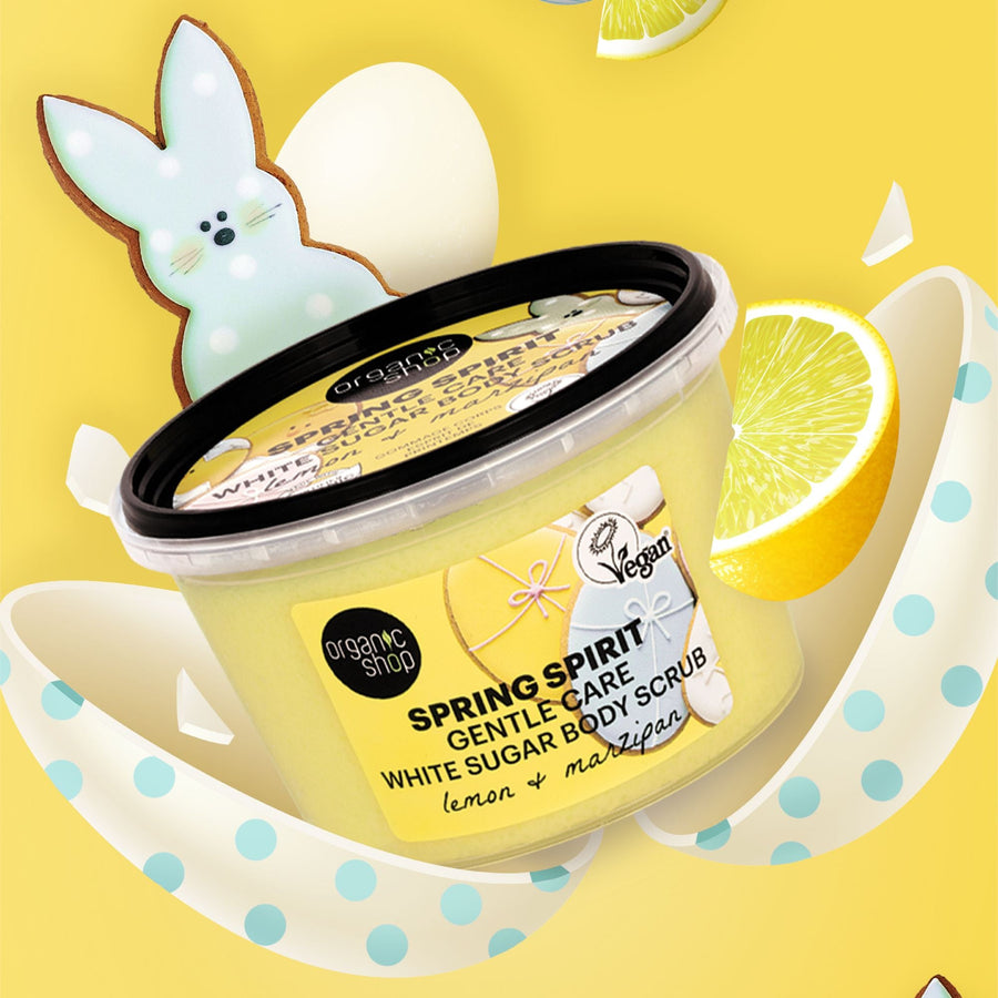 Spring Spirit Gentle Care White Sugar Body Scrub (250ml)