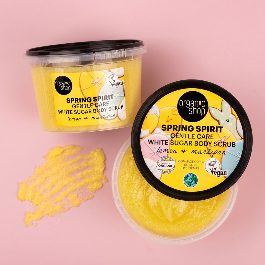 Spring Spirit Gentle Care White Sugar Body Scrub (250ml)