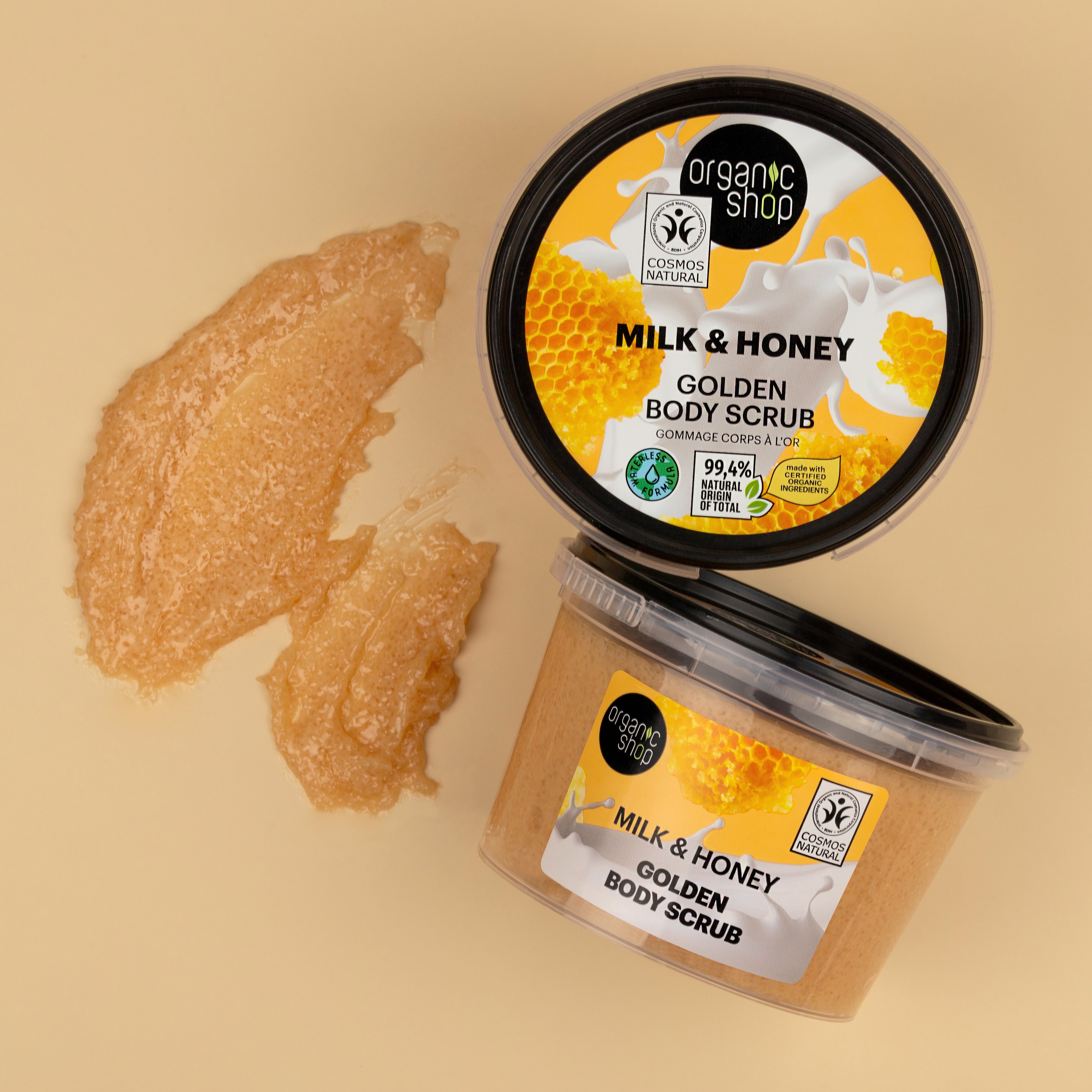 MILK & HONEY BODY SCRUB GOLDEN
